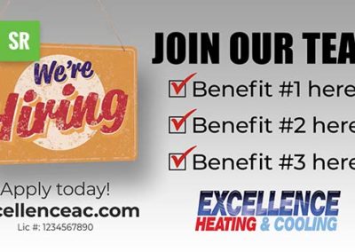 We’re Hiring w/Benefits