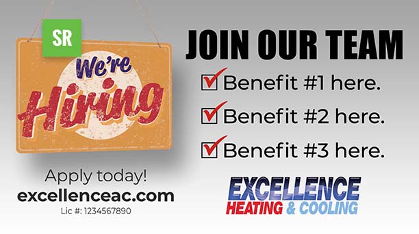 We’re Hiring w/Benefits