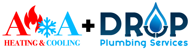 Aa Heating + Drop Logo